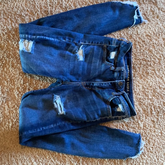 American Eagle Super Hi Rise jeggings next level stretch size 4R - Picture 4 of 6